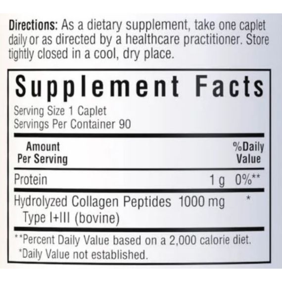 Колаген Bluebonnet Nutrition Beautiful Ally Collagen Type I + III 90 Caplets | Зображення 1