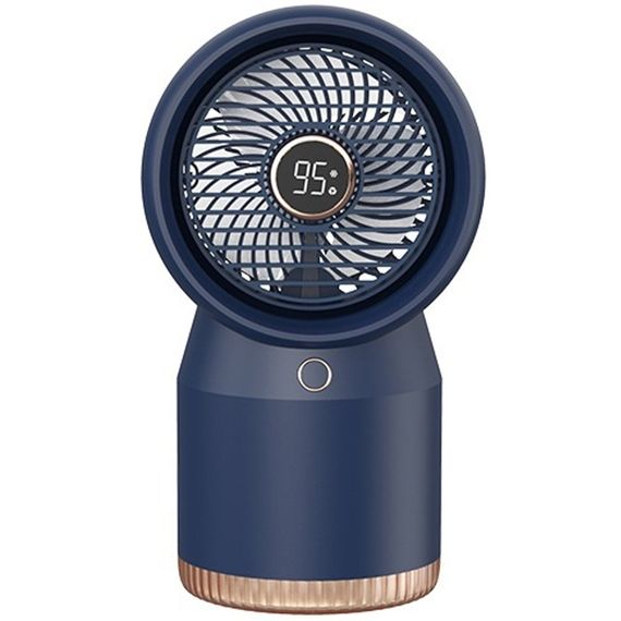 Настольный вентилятор SL09 с водяным охлаждением 3600 mAh Blue | Зображення 1