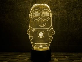 Сменная пластина для 3D светильников  "Миньон 2" 3DTOYSLAMP