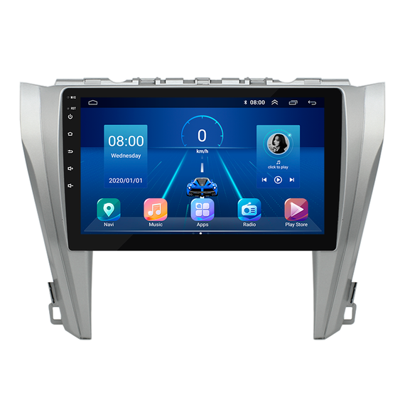 Штатна магнітола 10" Lesko для Toyota Camry VII (XV50) Рестайлинг 2014-2017 6/128Gb 4G Wi-Fi GPS Top