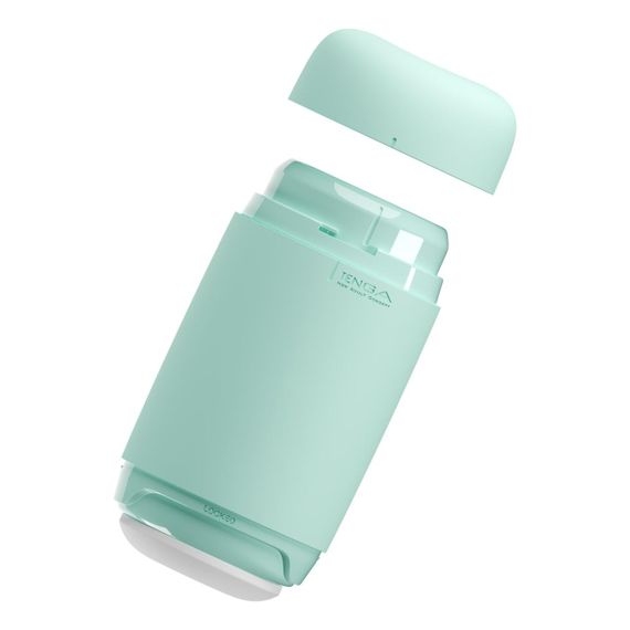 Мастурбатор TENGA PUFFY MINT GREEN, ультрамягкий материал, многоразовый, сквозной sexstyle | Зображення 3