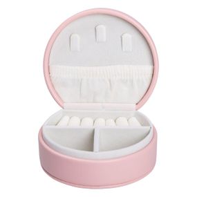 Скринька для прикрас з еко шкіри 10×9×4.5 см ​​органайзер для ювелірних виробів HP-5-31P