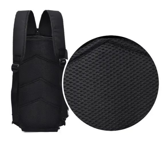 Спортивна сумка для спортивних речей чорного кольору T60 Сумка-рюкзак спортивна на 35 л | Зображення 3