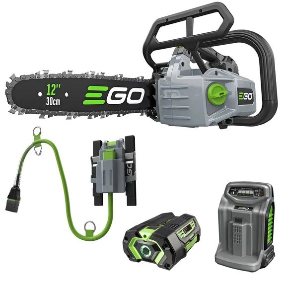 Пила цепная аккумуляторная EGO CSX3002 (30 см, 20 м/с, 56 В)