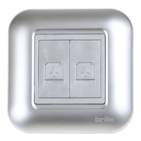 Рамка для сетевой розетки TB-2TF Grey