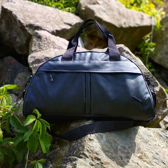 Спортивна шкіряна сумка, сумка для тренувань, дорожна сумка,сумка через плече | Зображення 2