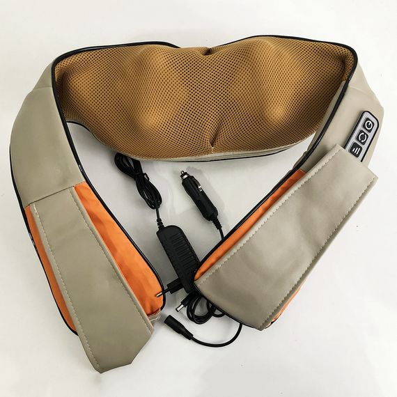 Електричний масажер роликовий з інфрачервоним випромінюванням, масажер для шиї, Massager of Neck Kneading | Зображення 7