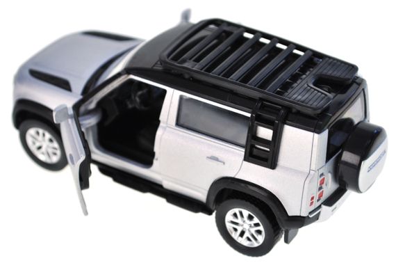 Машина металева 10010 5" 2020 Land Rover Defender 110, відкриваються двері,в кор. 16,5x7x8 см АВТОПРОМ | Зображення 3