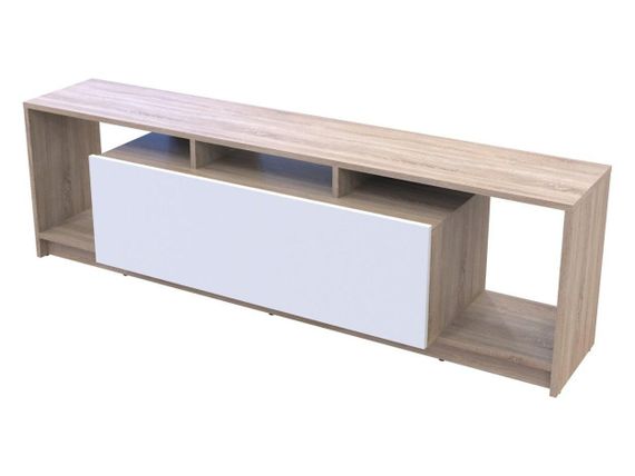 Стенка в гостинную Doros U1 160х38х48 см Дуб сонома/Белый (DRS-011410) | Зображення 2