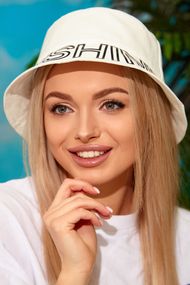 Модная молодежная панама (1345) белый