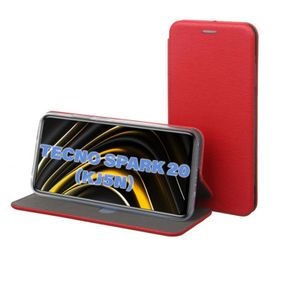 Чехол для мобильного телефона BeCover Exclusive Tecno Spark 20 (KJ5n) Burgundy Red (711240)