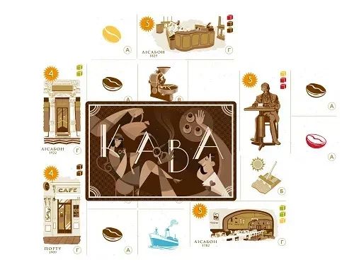 Настільна гра Кава (Cafe) | Зображення 4