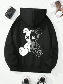 Худі з ДТФ на Флісі (оверсайз)