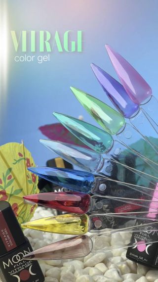 Вітражний гель-лак BABY MOON Vitrage №02 (фіолетовий) 6 мл | Зображення 3