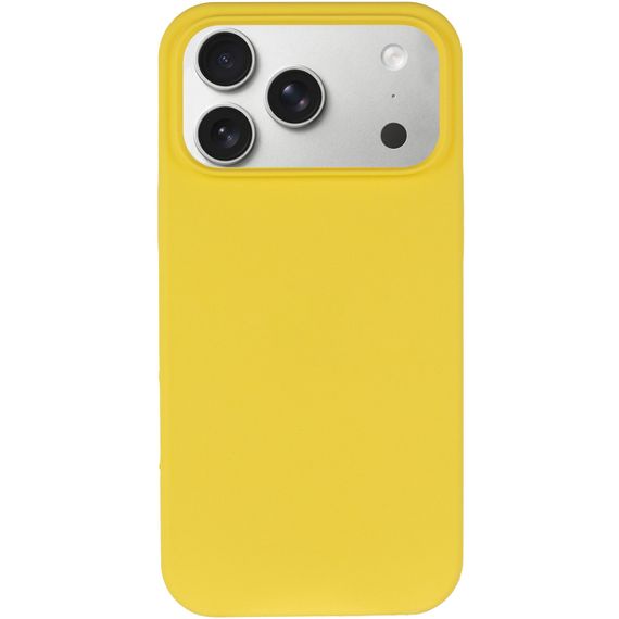 Чохол Silk Full Protective (AA) NO LOGO для Apple iPhone 17 Pro / 18 Pro (6.3") Жовтий / Yellow | Зображення 1