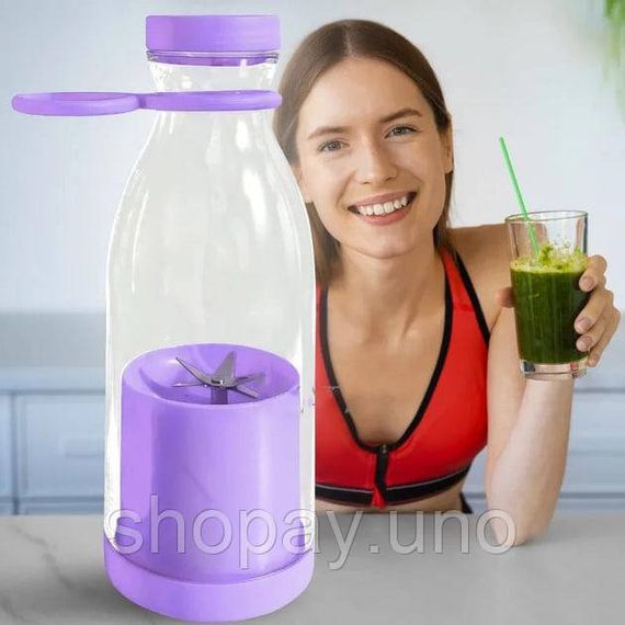 Портативный блендер для смузи Juicer YC-02 • Бутылка-блендер для приготовления смузи | Зображення 1