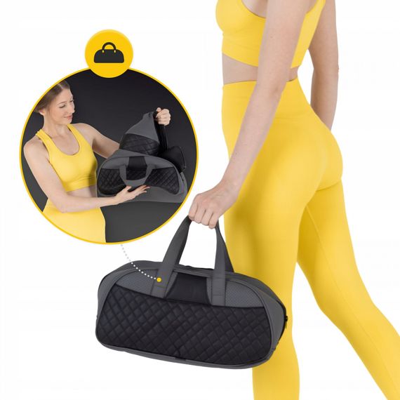 Накидка-масажер 4FIZJO Shiatsu Luxury+ для шиї та спини, акумуляторна 4FJ0563 Grey (P-5907739319104) | Зображення 9