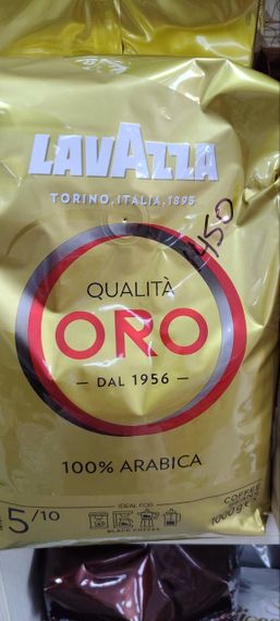 Кофе в зернах Lavazza Qualita Oro, 1 кг (100% Арабика) | Зображення 1