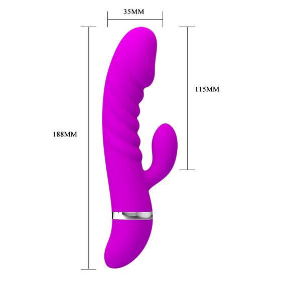 Вибратор - Pretty Love Tracy Vibrator Purple Sex Aura | Зображення 6