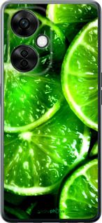 Чохол на OnePlus Nord CE 3 Lite 5G Зелені часточки лимона "852u-3144-2448"