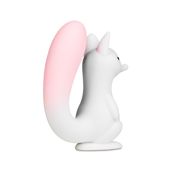 Вакуумний кліторальний стимулятор - Squirrel Smart Tail App Control White Sex Aura | Зображення 5