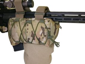 Мішок барикадний упор стрілецький підставка з виступом для магазину вагончик GEN 2