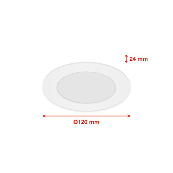 Светодиодный светильник с  WiFi  TELEFUNKEN Smart LED , Ø 12 см, 6 Вт, белый" | Зображення 7