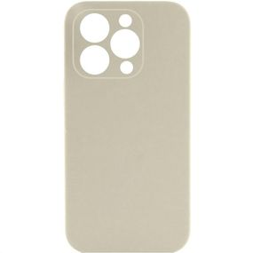 Чохол Silicone Case Full Camera Protective (AA) NO LOGO для Apple iPhone 16 Pro Max (6.9") Бежевий / Antique White