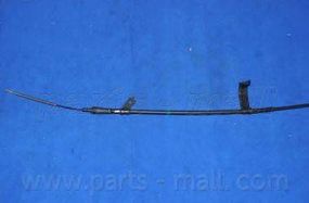 Трос ручного гальма прав. (вир-во PARTS-MALL) PARTS-MALL PTB310 на HYUNDAI AVEGA III (MC)
