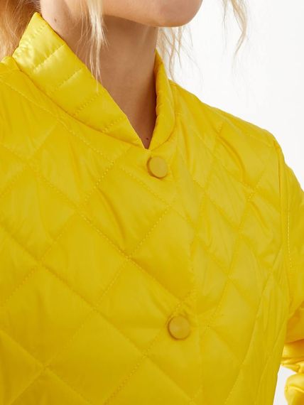 Куртка з ефектом стьобання, арт.310, жовтий | Зображення 1