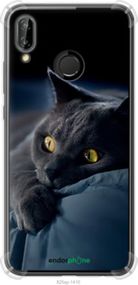 Чохол на Huawei P20 Lite Димчастий кіт "825sp-1410-2448"