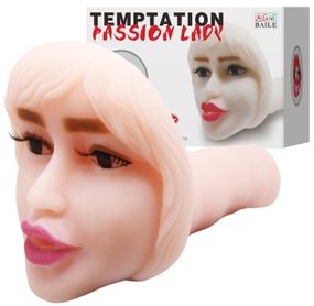 Мастурбатор ротик з вібростимуляцією BAILE - TEMPTATION PASSION LADY Vibration, BM-009183 Sex Aura