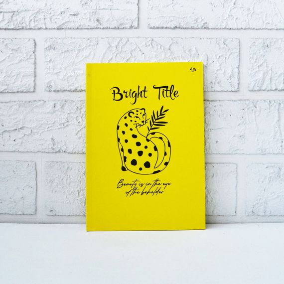 Блокнот 4Profi  "Bright Title note" jaguar 40 листов  формат А5 902545