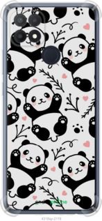 Чохол на Oppo A15s Панди "4318sp-2527-2448"