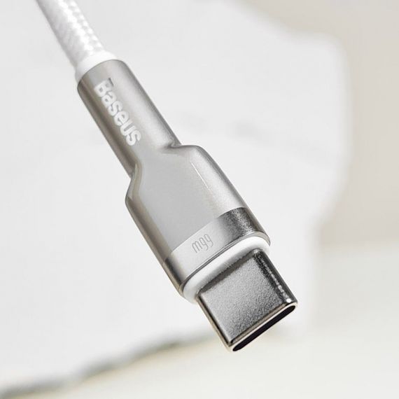 Кабель Baseus Cafule Metal Data Type-C 66W (1m) | Зображення 4