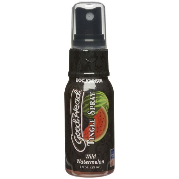 Спрей для мінету Doc Johnson GoodHead Tingle Spray - Watermelon (29 мл) зі стимулювальним ефектом Sex Aura
