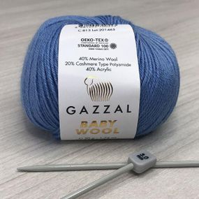 Пряжа Gazzal – Baby Wool  колір 813