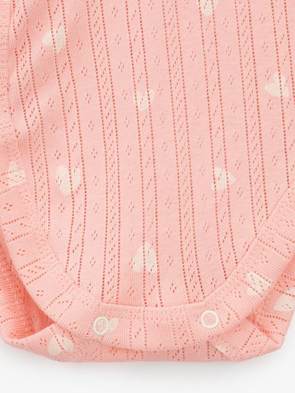 Боді для малюків Pink hearts 904375 68 см Рожевий shop (4821184412061) | Зображення 2