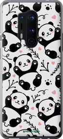 Чохол на OnePlus 8 Pro Панди "4318u-1896-2448"