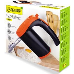 Міксер ручний Maestro MR-505-BLACK, 400 Вт, для збивання і замішування тіста | Зображення 2