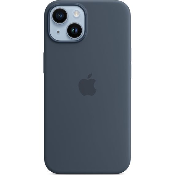 Чохол до мобільного телефона Apple iPhone 14 Plus Silicone Case with MagSafe - Storm Blue,Model A2911 (MPT53ZE/A) | Зображення 2