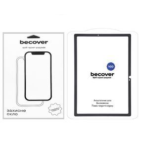 Скло захисне BeCover 10D Samsung Galaxy Tab S9 FE (SM-X510/SM-X516B) 10.9" Black (710584)