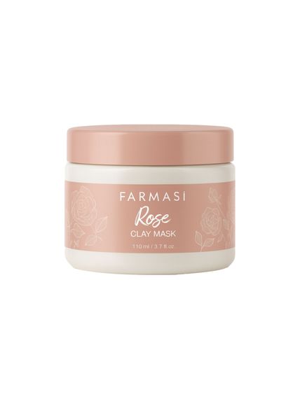 Очищуюча глиняна маска з трояндою Farmasi 110 мл | Зображення 4