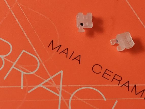 Керамические брекеты MAIA, Roth .022" w/h 345 (набор 20 шт.) | Зображення 1