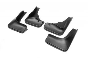 Бризковики під широкий поріг (4 шт) для Mitsubishi Outlander 2006-2012рр