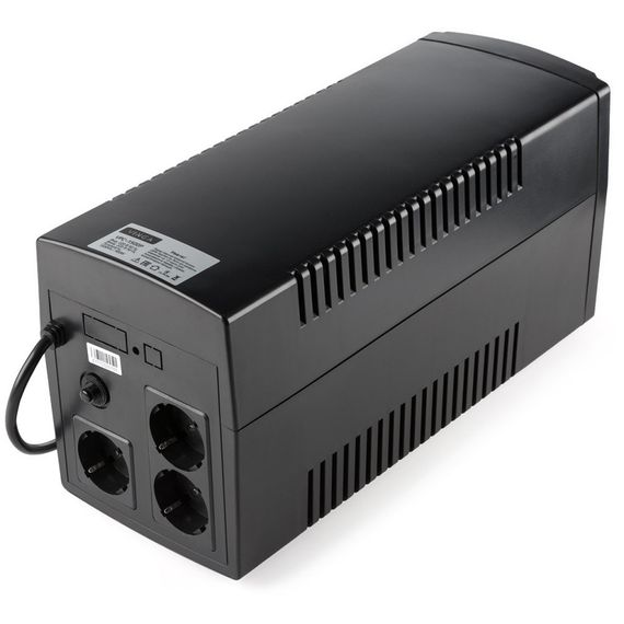 Пристрій безперебійного живлення Vinga LCD 1500VA plastic case (VPC-1500P) | Зображення 9