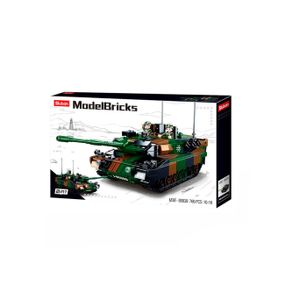 Конструктор M38-B0839 Sluban Model Bricks "Основний бойовий танк Леопард 2А5", фігурки, 766 деталей, в коробці (6903317245284)