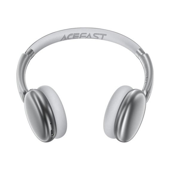Беспроводные наушники ACEFAST H8 active noise cancelling wireless headset Silver | Зображення 3
