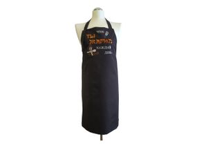 Фартух чоловічий для готування з вишивкою ONESIZE чорний rus 00132