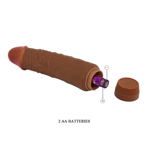 Вибратор - Barbara Jeff Vibrator 7,6" Brown sexstyle | Зображення 4